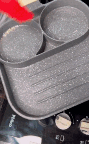 TriServePro – prepare complete meals simultaneously without flavor mixing
