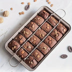 Non-Stick Brownie Pan with 18 Dividers Aluminum Bakeware