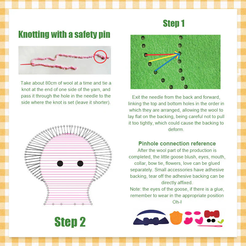 DIY Embroidery Doll Kit for Kids — Unleash playful creativity and pride in little hands!