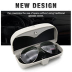 Universal sunglasses case for sun visor