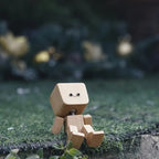 Handmade Wooden Sway Figure | Motion Bobble Ornament | Desk & Car Decoration