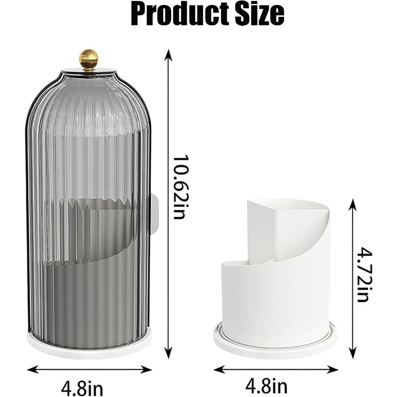 Rotating Toothbrush Organizer