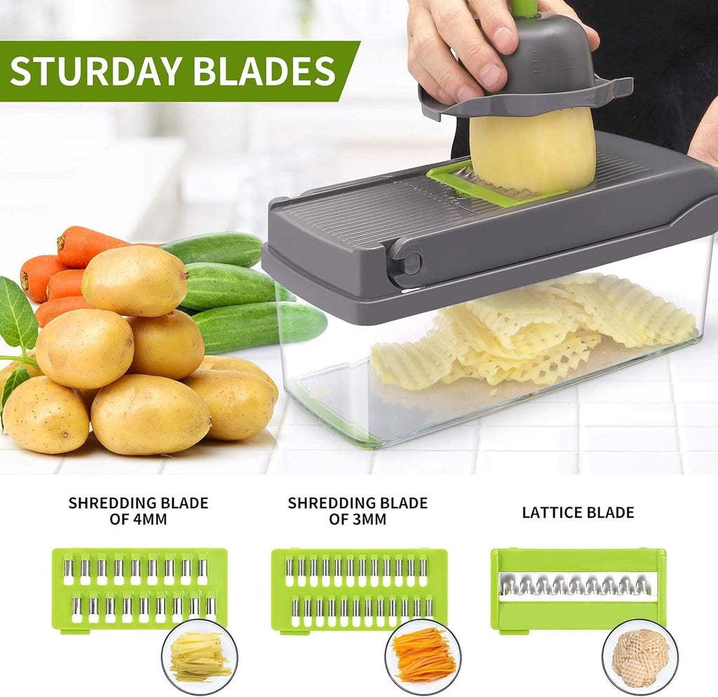 13-in-1-Vegetable-Slicer | Faster-when-Cooking
