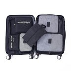 Neat organization of luggage space - 7-pack