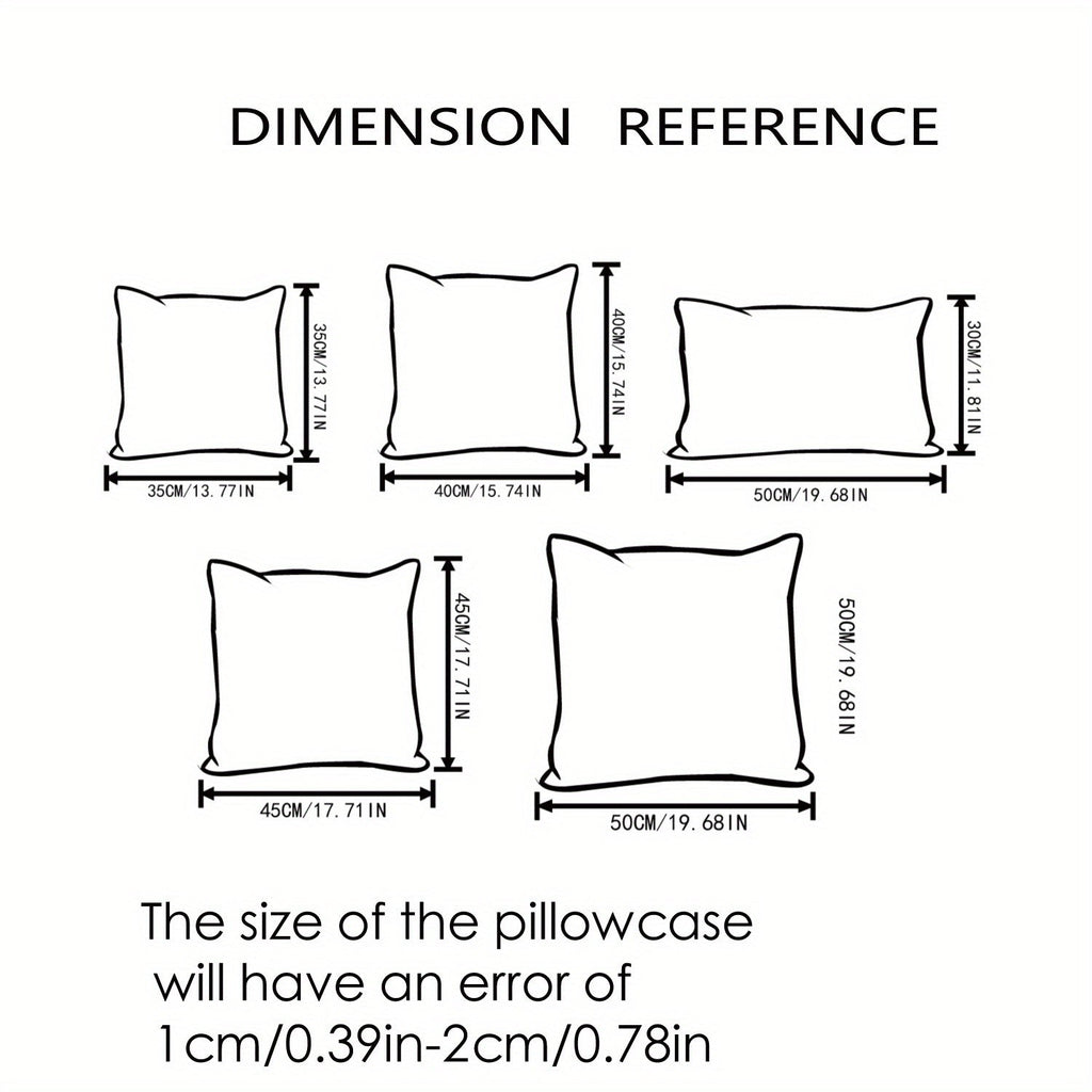 CozyNest Pillow Cover - Elegant Pillowcase for Sofa and Bedroom