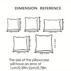 CozyNest Pillow Cover - Elegant Pillowcase for Sofa and Bedroom