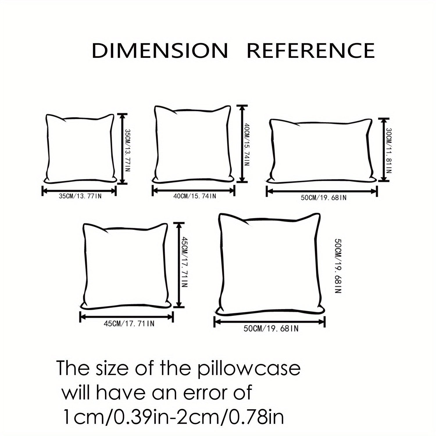 CozyNest Pillow Cover - Elegant Pillowcase for Sofa and Bedroom