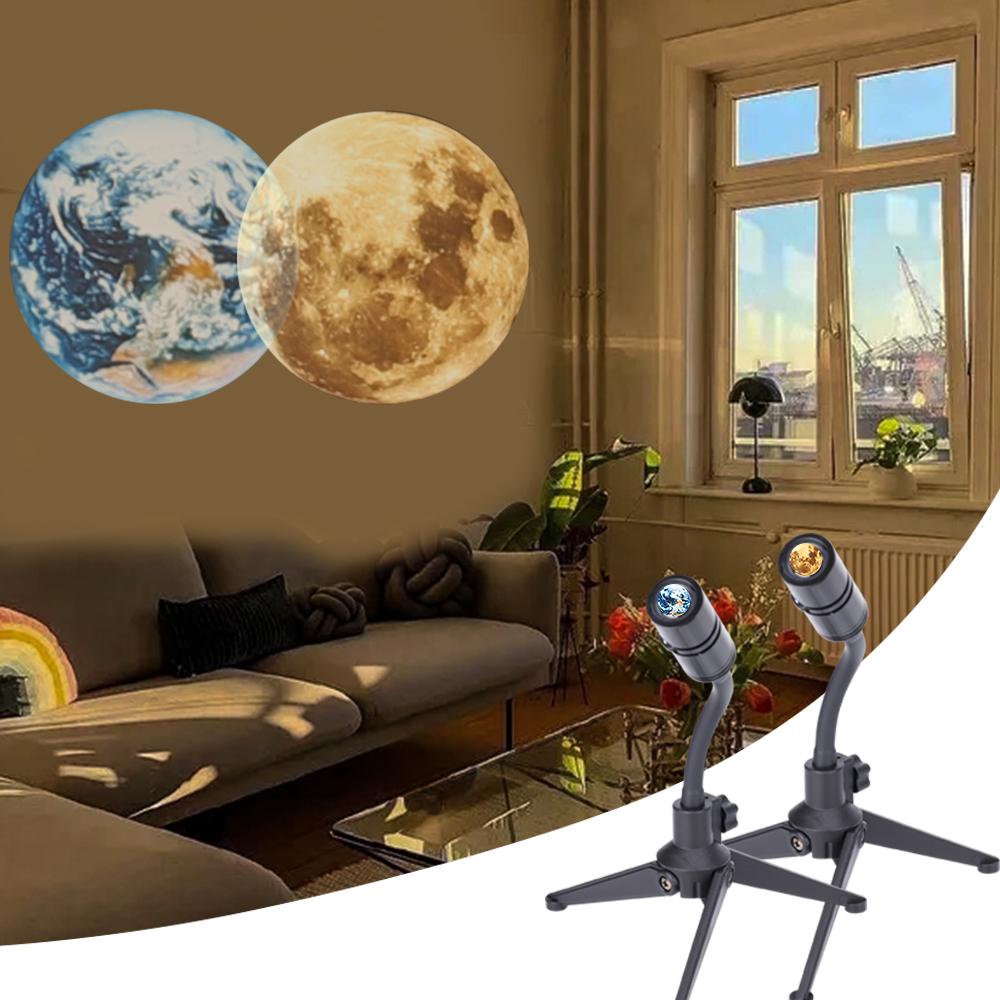 Projection lamp - EarthGlow - LED earth design - Inspired curiosity