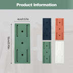 Adhesive Power Strip Mounts | No-Drill Wall & Desk Organizer with Slide Rail