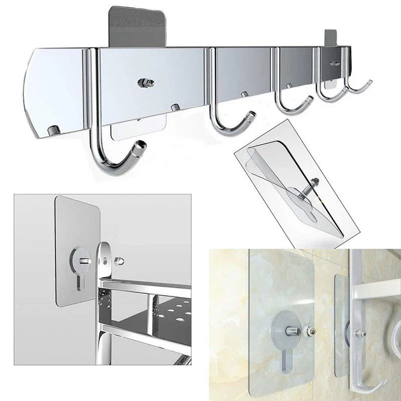 Reusable Self-Adhesive Hooks