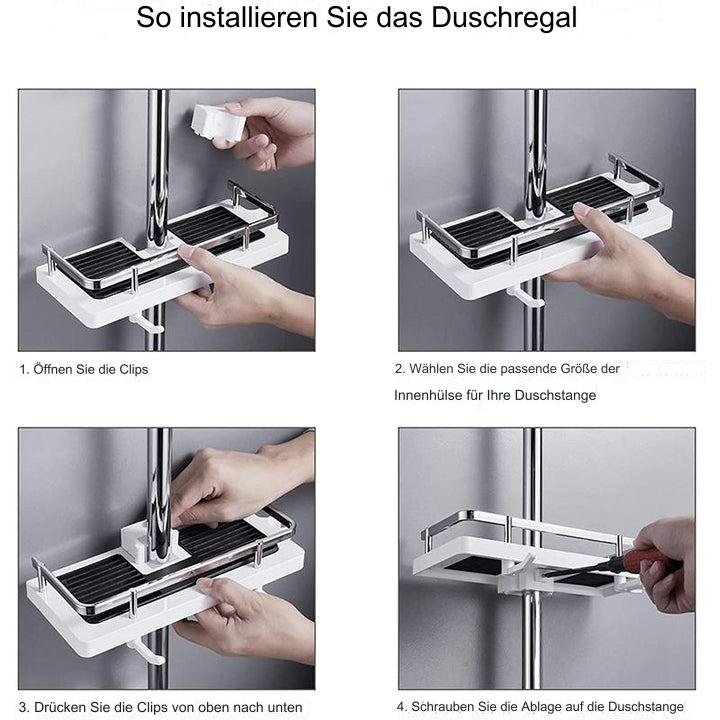 Multipurpose Shower Storage Shelf