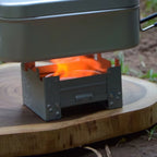Ultra-Lightweight Folding Ironwood Pocket Size Burner