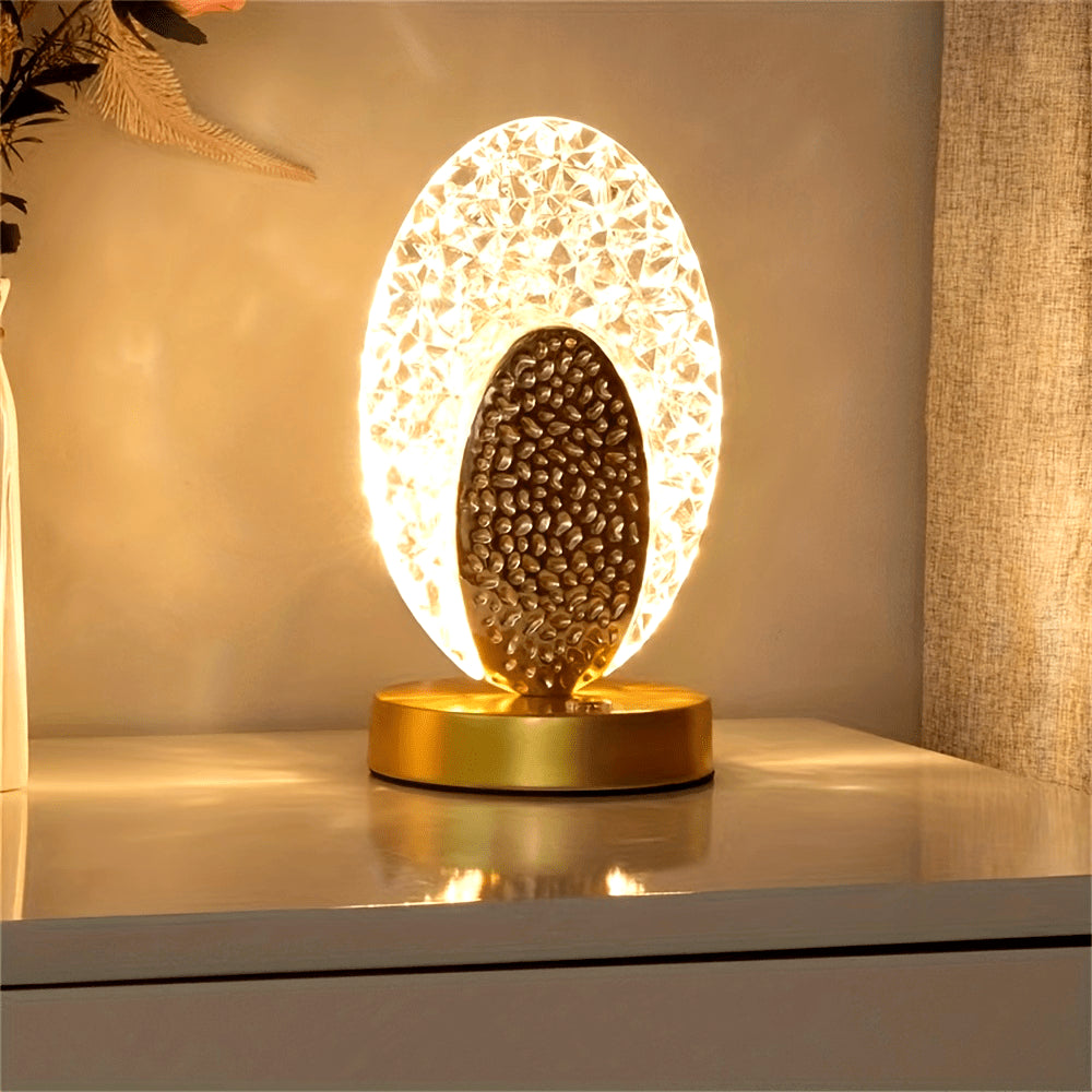 FeatherLamp - USB Touch Table Lamp with Unique Feather Design