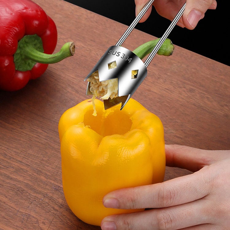 🍅304 Stainless Steel Multi-Use Core Remover🍎