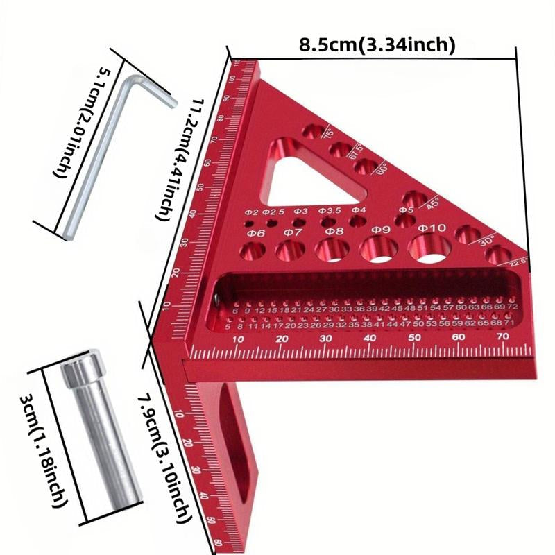 3D Angle Measuring Ruler
