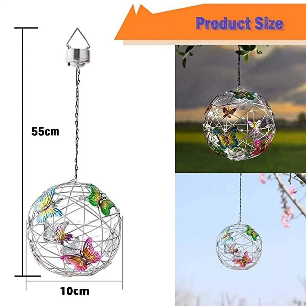 Butterfly Solar Garden Light with Waterproof Outdoor Design