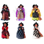 Halloween Witch Doll Statue Decor Desktop