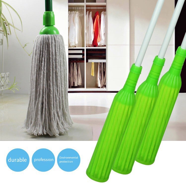 Self-Wringing Microfiber Floor Mop with 360-Degree Rotation