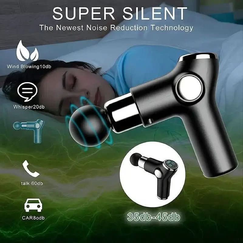 Portable massage gun for muscle regeneration