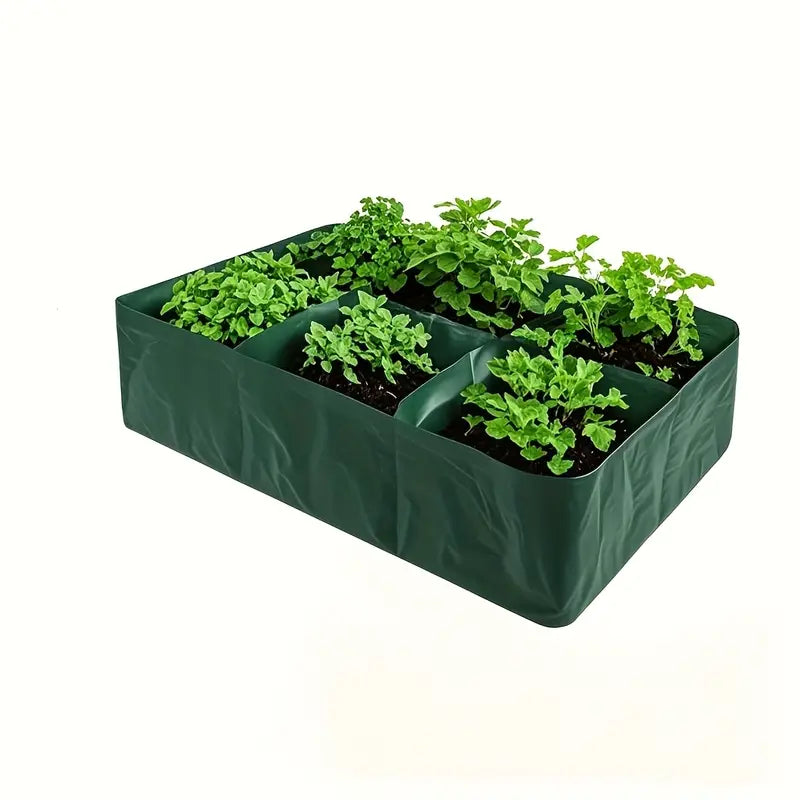 Planting bag with multiple compartments – Robust garden storage for plants and herbs