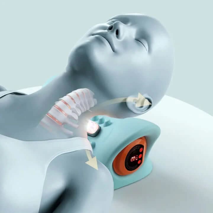 EMS Neck Massager with Heat Therapy