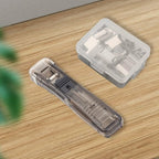Mini-stapler — Reusable tool for stapling paper without damage