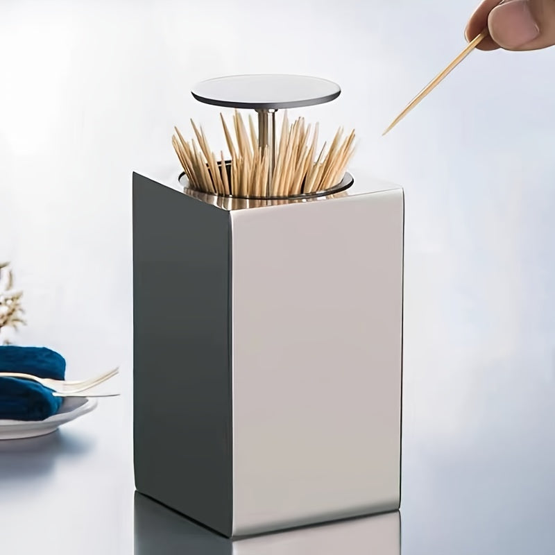 Stainless Steel Toothpick Holder – Hygienic and Easy Access to Toothpicks