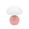 Dimmable LED Nightstand Lamp with Glass Shade