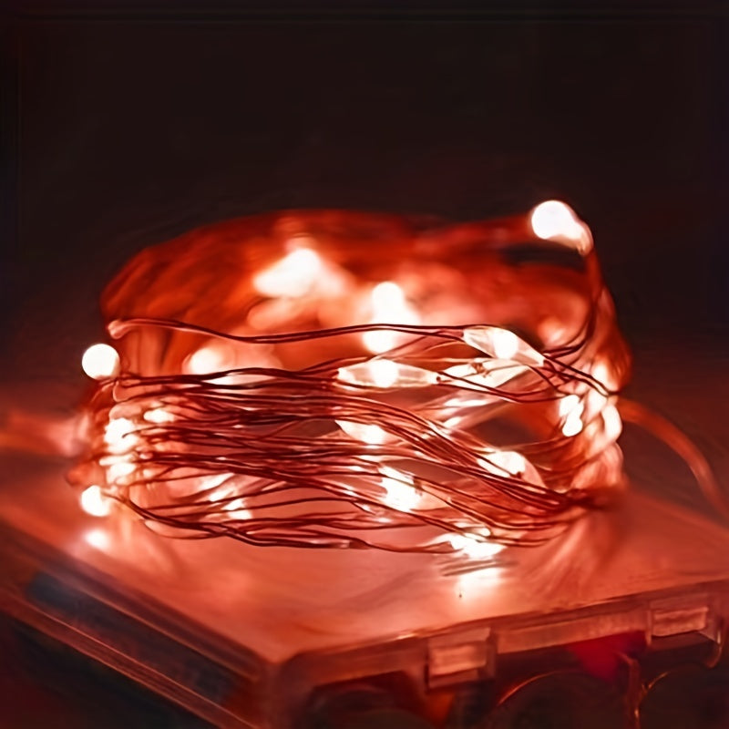 Fairy Lights Battery Operated Copper Wire String