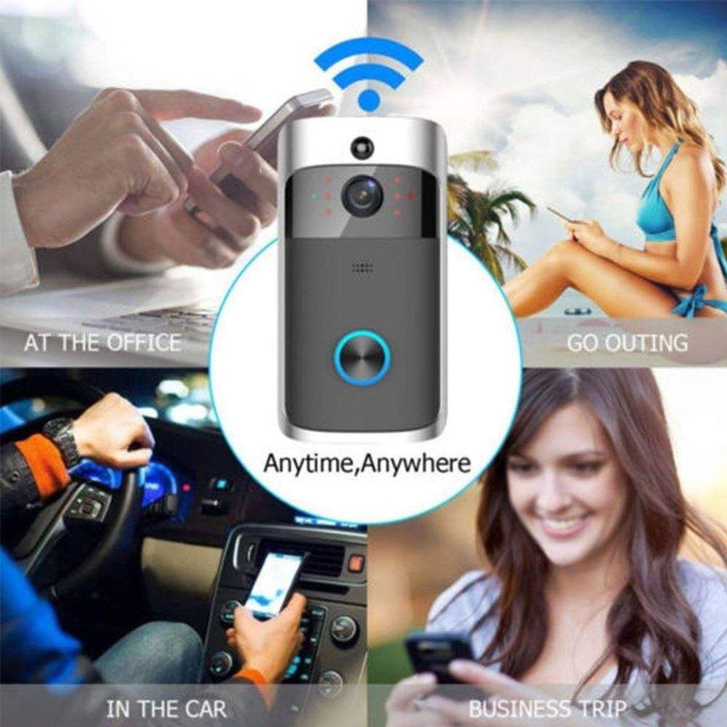 Intelligent Smart Wireless Home Doorbell