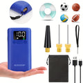 Automatic Electric Ball Pump with 20 PSI Capacity, LED Light for Soccer Balls and Basketballs – Compact and Portable Pump