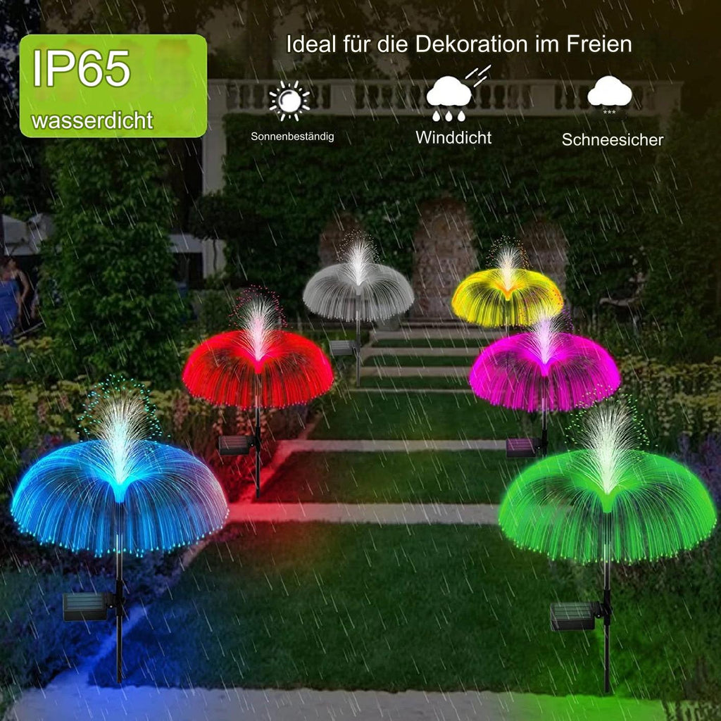 Solar glowing Jelly lights