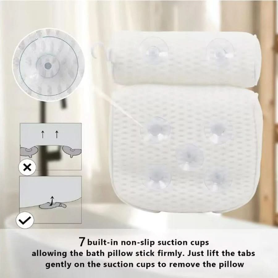 Ergonomic & comfortable for a luxurious bathing experience