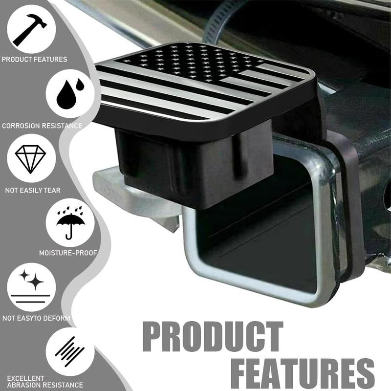 Patriotic Hitch Receiver Cover