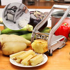 Wooden Handle Potato Chips Slicer