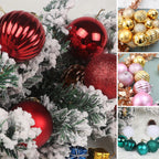 34pcs Christmas Tree Balls Ornaments
