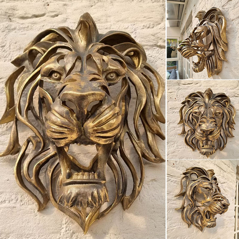 Lion Head Wall Art