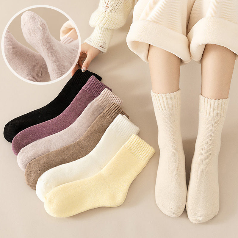 Unisex Thermal Socks | Self-Heating Fleece Lining | Moisture-Wicking | 3-Pair Set