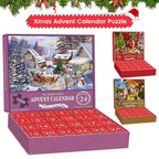1000PCS Christmas Jigsaw Puzzles Advent Calendar - Christmas Gift