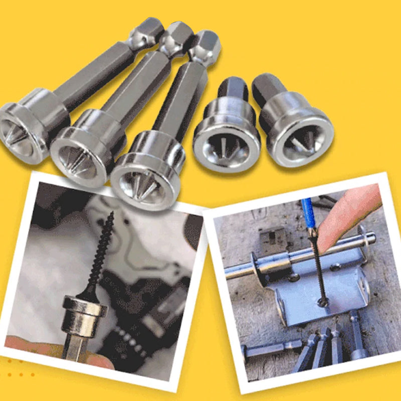 Magnetic Positioning Screwdriver Bits (5 pieces)
