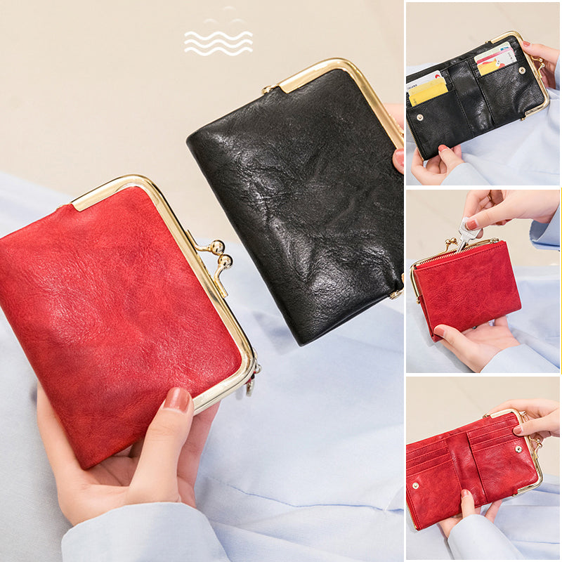 Mini Fashion Women's Square Short Wallet