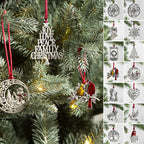 Solid Tin Christmas Decoration