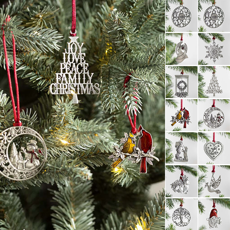 Solid Tin Christmas Decoration