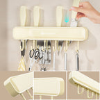 Multifunctional Wall Mounted Knife Storage Shelf