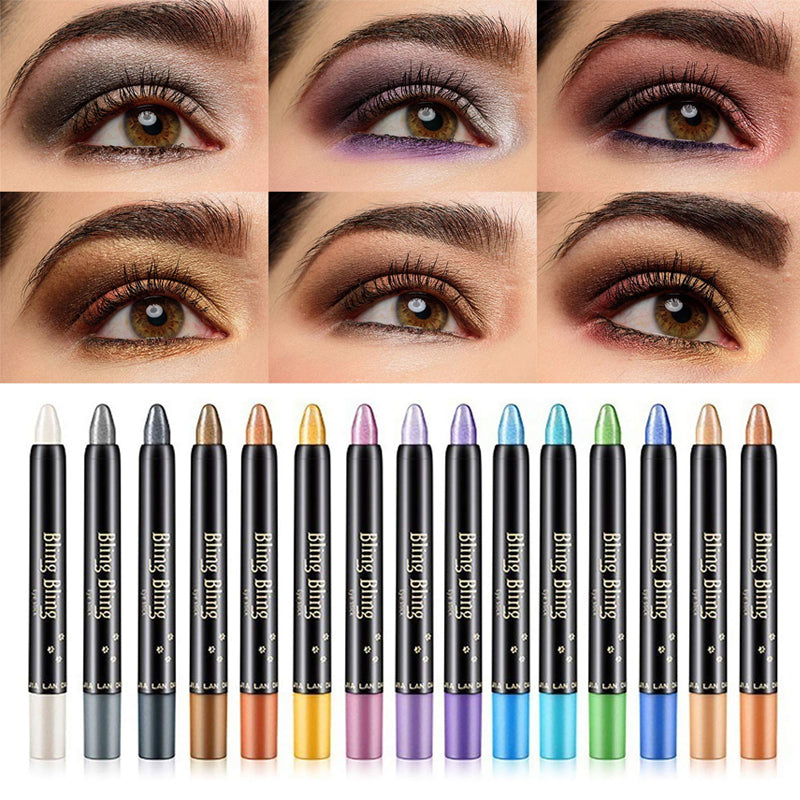 15 Color Highlighter Eye Shadow Stick