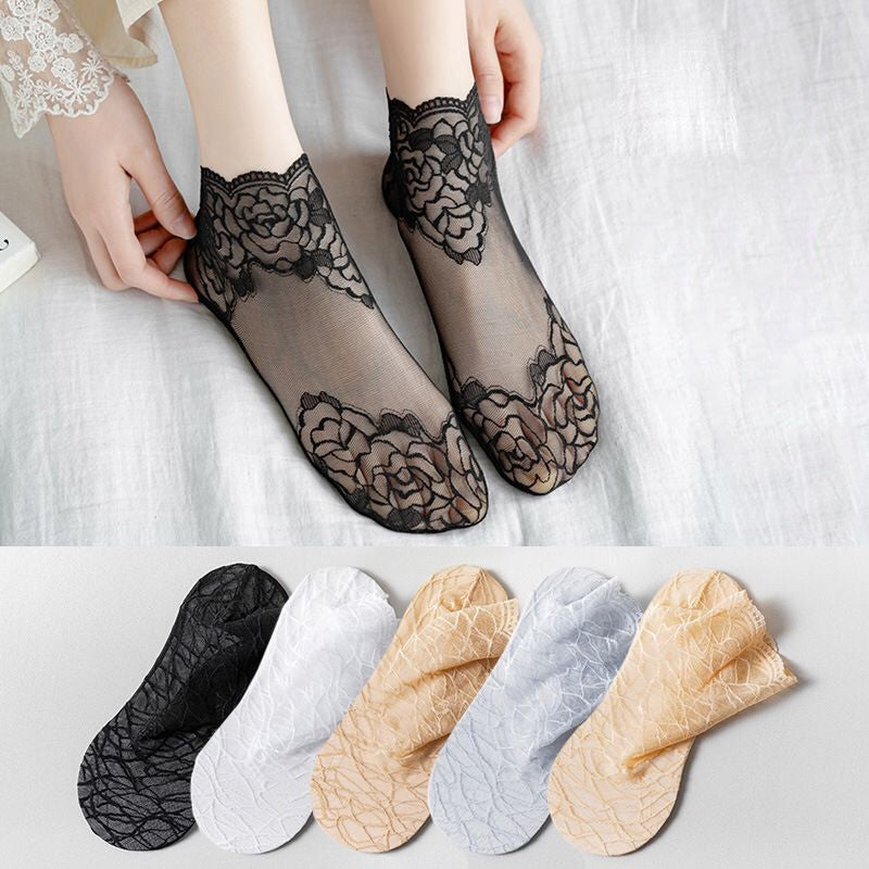 Women's Fashion Lace Socks