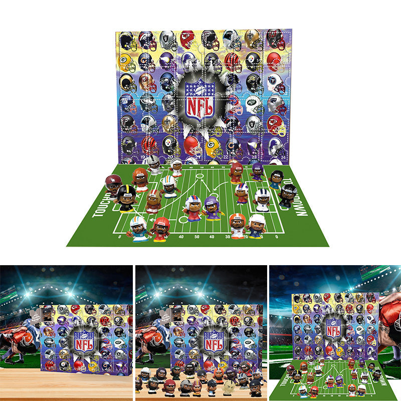 TouchdownBox – NFL Adventskalender 2025 met 24 Verrassingen
