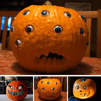 Creepy Halloween Pumpkin