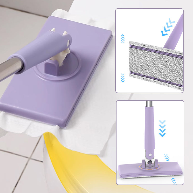 Mini Mop with Dust Cloth Clip