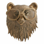 ArtBeest Animal Head Wall Decor – Hand-Painted Playful Figures Made of Resin